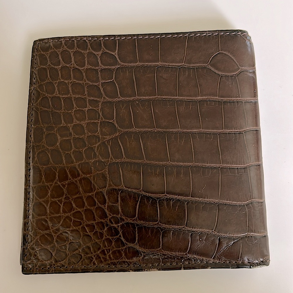 Authentic RALPH LAUREN Purple Label Alligator Wallet. - Picture 3 of 7